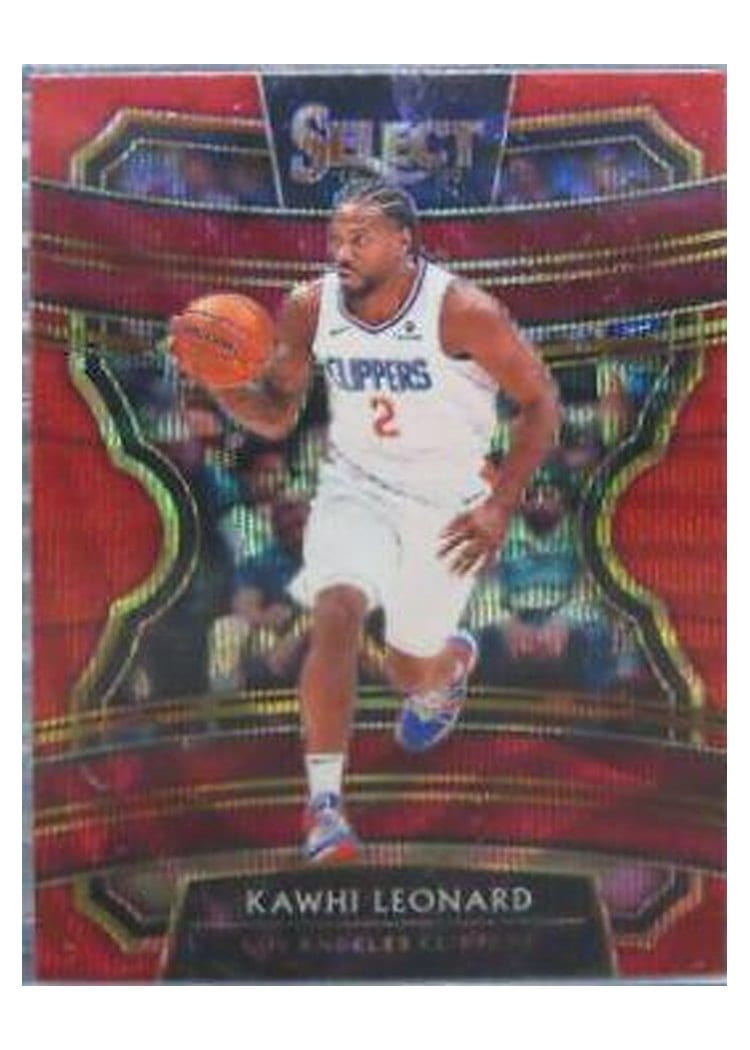 2019-20 Panini Select Base Set Kawhi Leonard #35 card