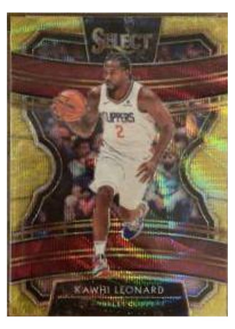 2019-20 Panini Select Base Set Kawhi Leonard #35 card