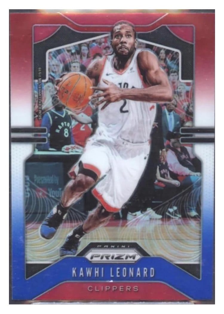 2019 Panini Prizm Kawhi Leonard #149 card