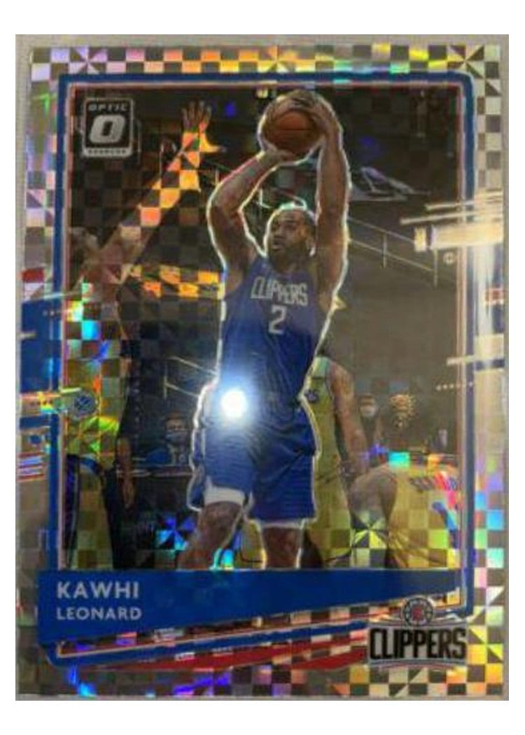 2020-21 Donruss Optic Base Set Kawhi Leonard #125 card
