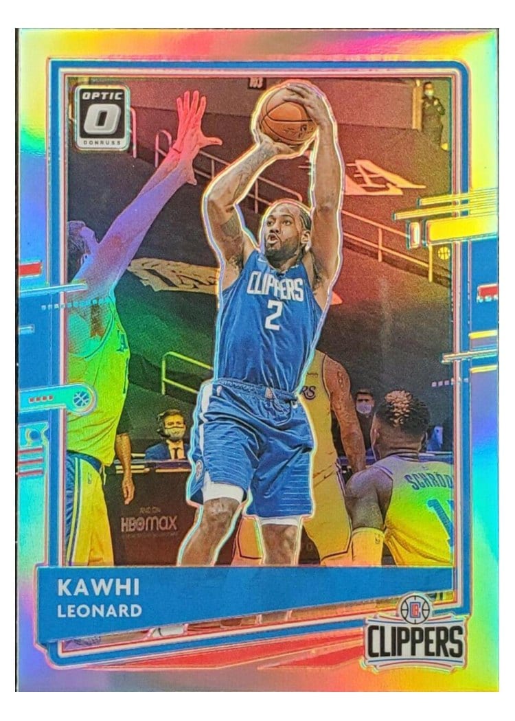 2020-21 Donruss Optic Base Set Kawhi Leonard #125 card