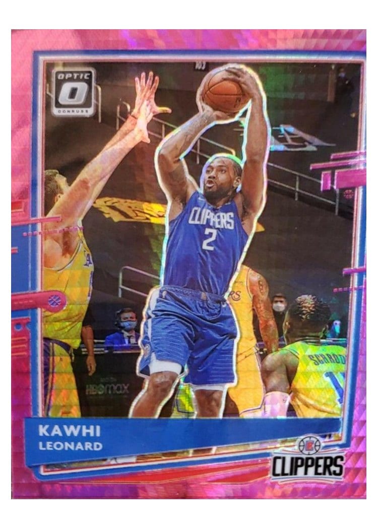 2020-21 Donruss Optic Base Set Kawhi Leonard #125 card