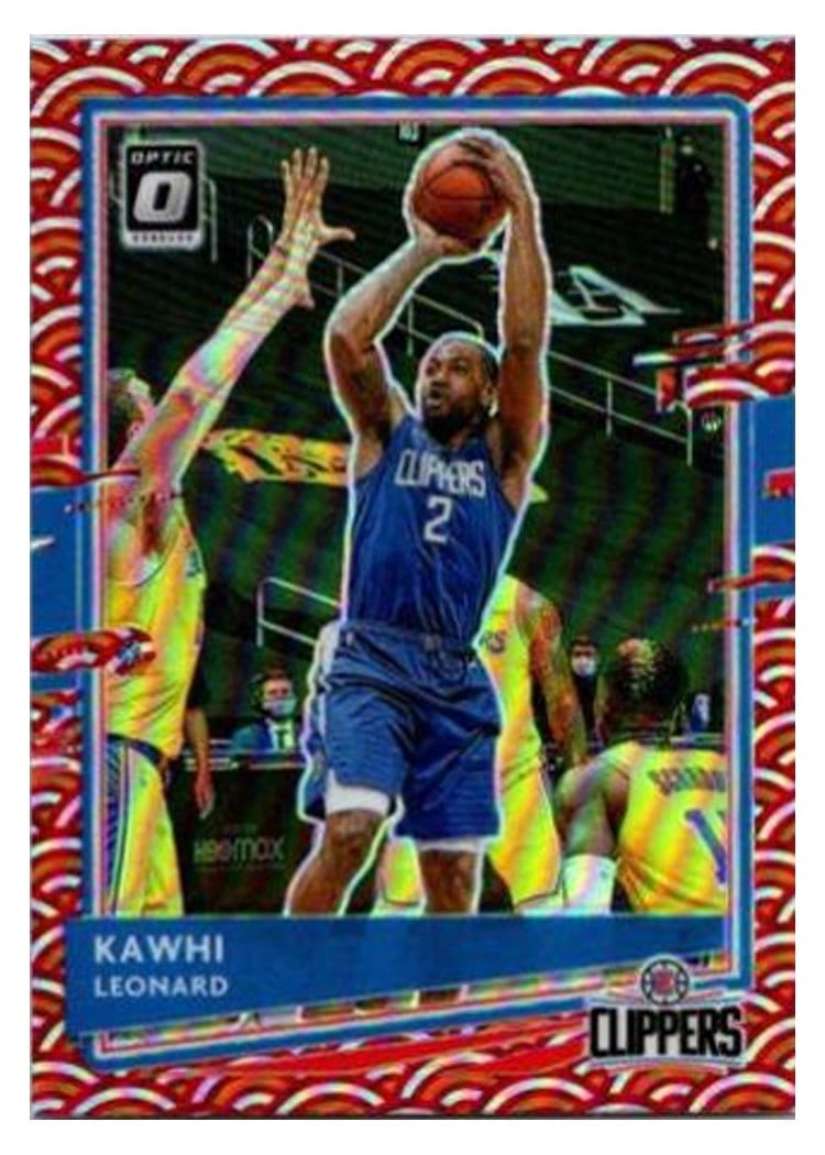 2020-21 Donruss Optic Base Set Kawhi Leonard #125 card