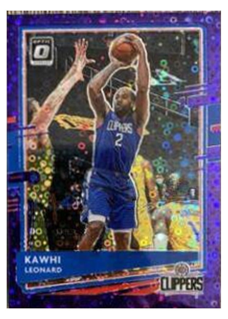 2020-21 Donruss Optic Base Set Kawhi Leonard #125 card