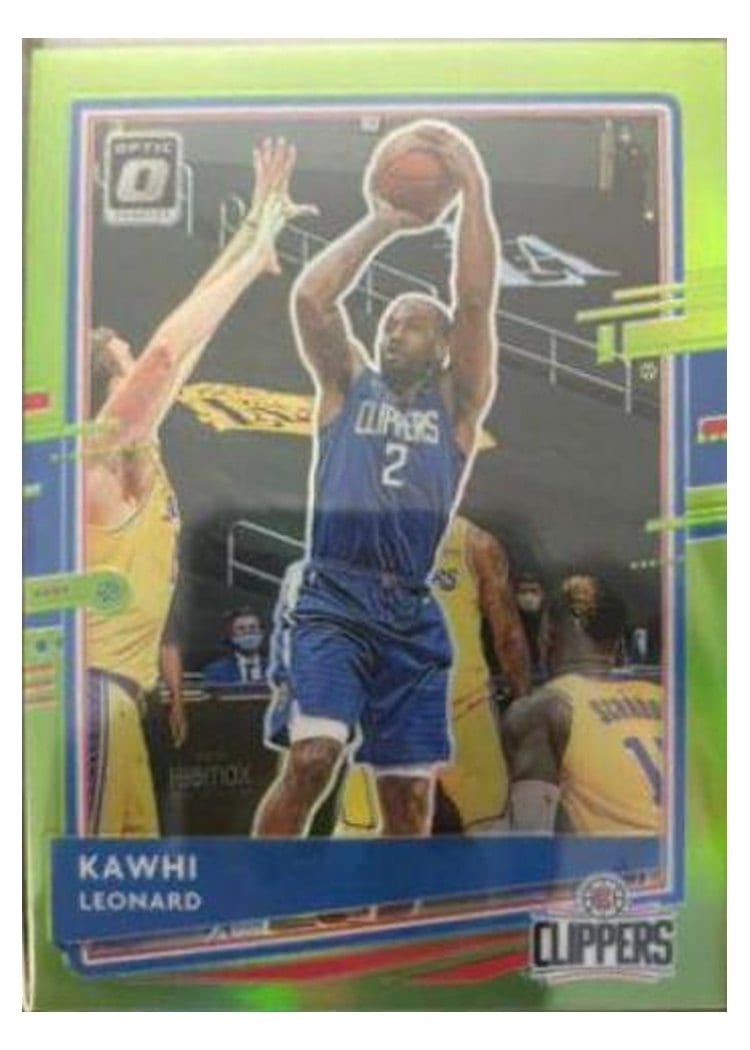 2020-21 Donruss Optic Base Set Kawhi Leonard #125 card