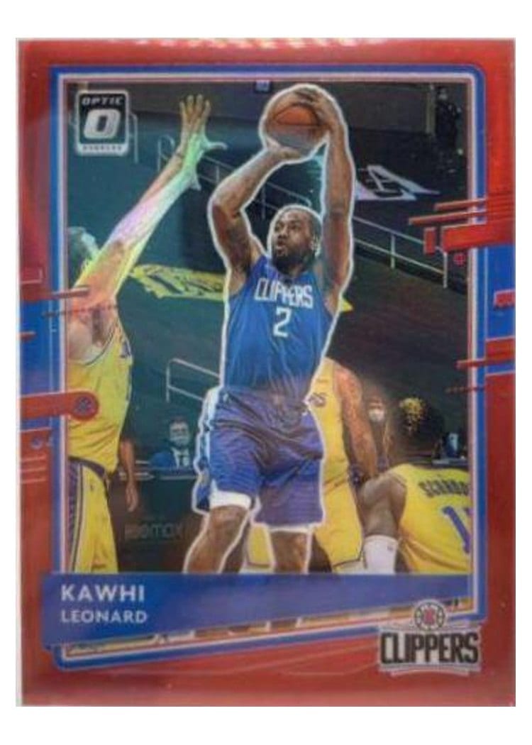 2020-21 Donruss Optic Base Set Kawhi Leonard #125 card