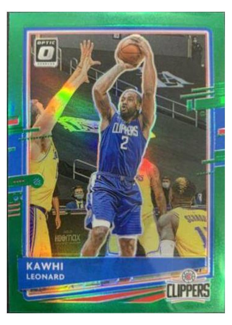 2020-21 Donruss Optic Base Set Kawhi Leonard #125 card