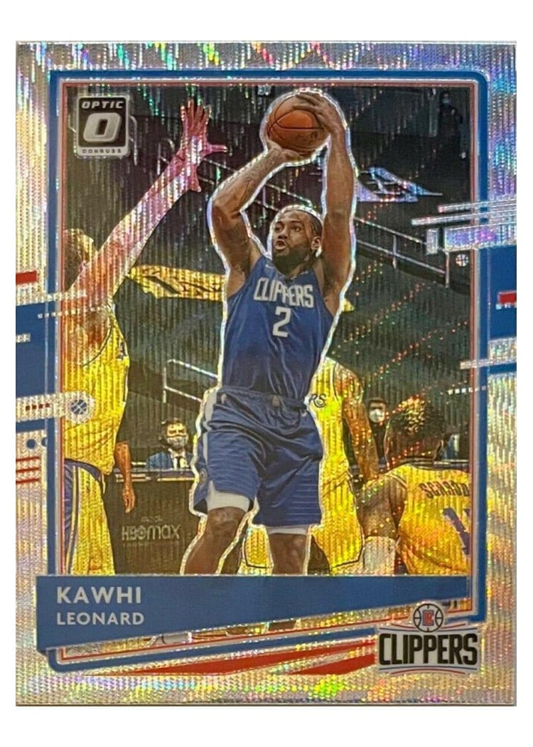 2020-21 Donruss Optic Base Set Kawhi Leonard #125 card