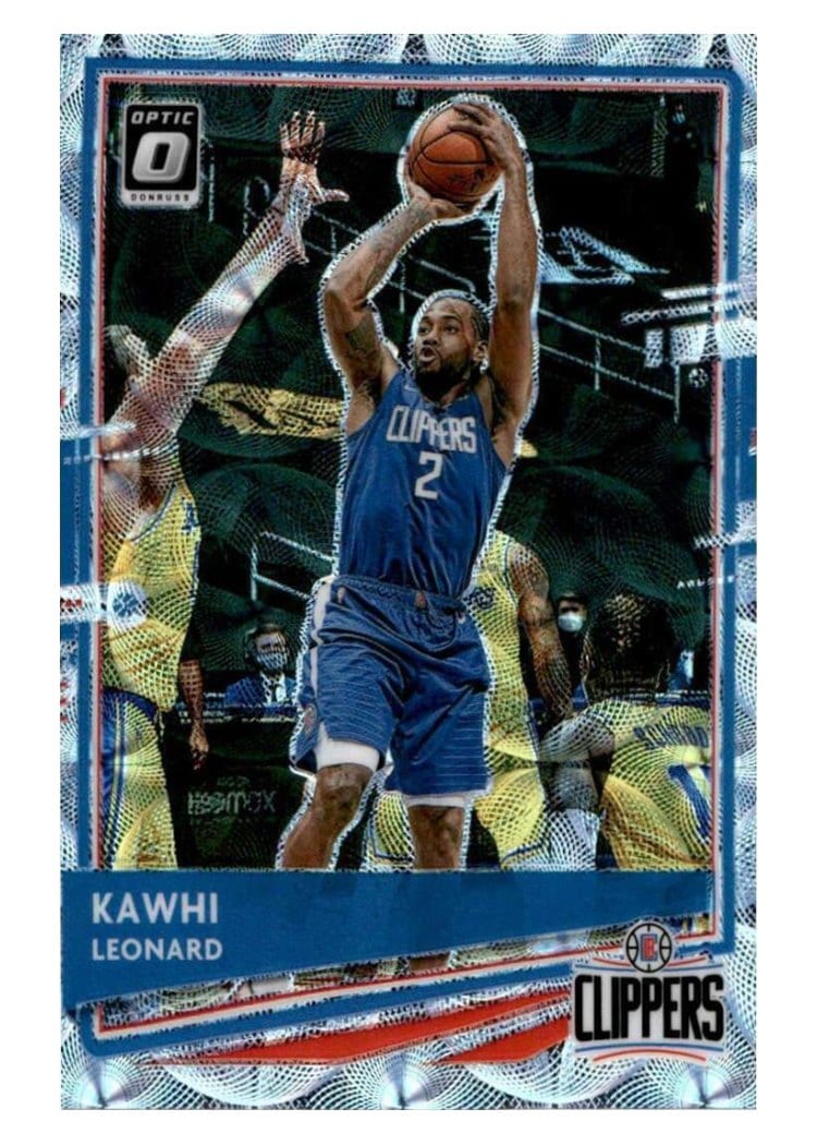 2020-21 Donruss Optic Base Set Kawhi Leonard #125 card