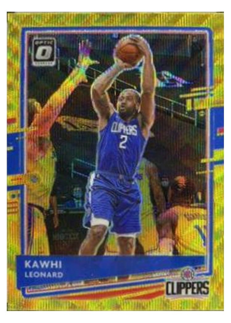 2020-21 Donruss Optic Base Set Kawhi Leonard #125 card