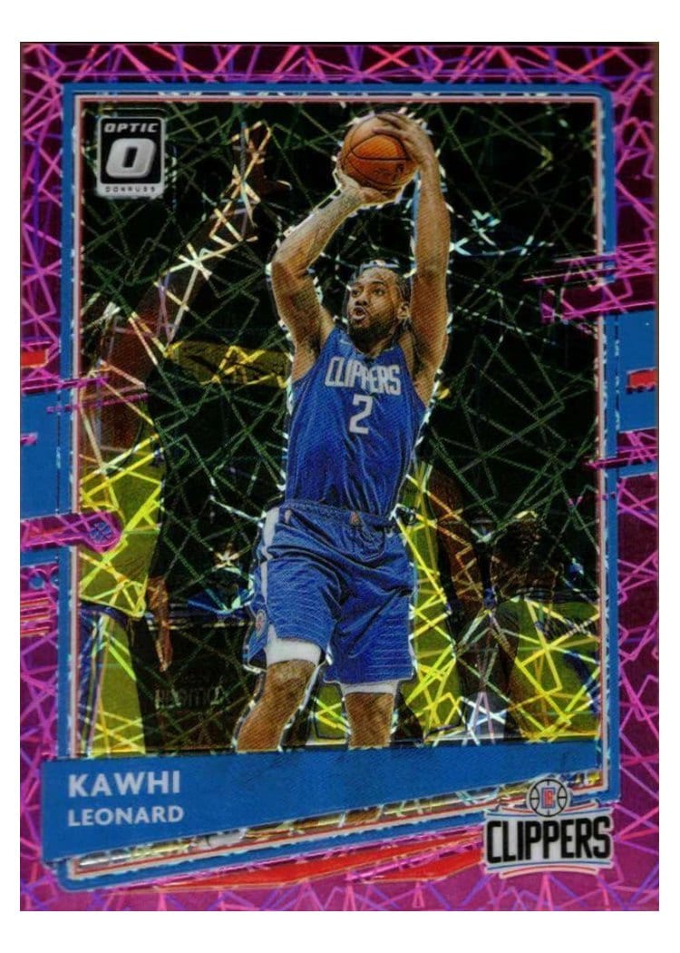2020-21 Donruss Optic Base Set Kawhi Leonard #125 card