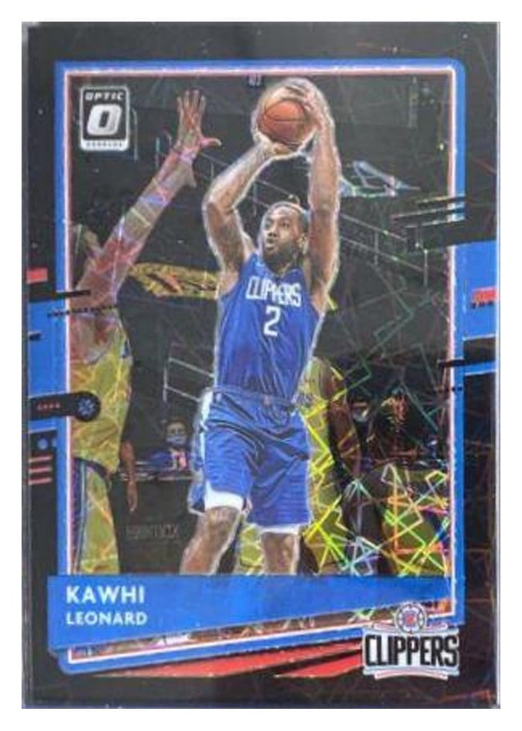2020-21 Donruss Optic Base Set Kawhi Leonard #125 card