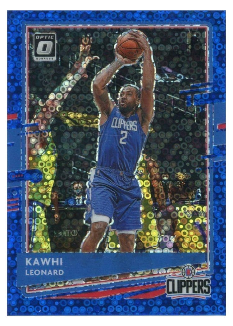 2020-21 Donruss Optic Base Set Kawhi Leonard #125 card
