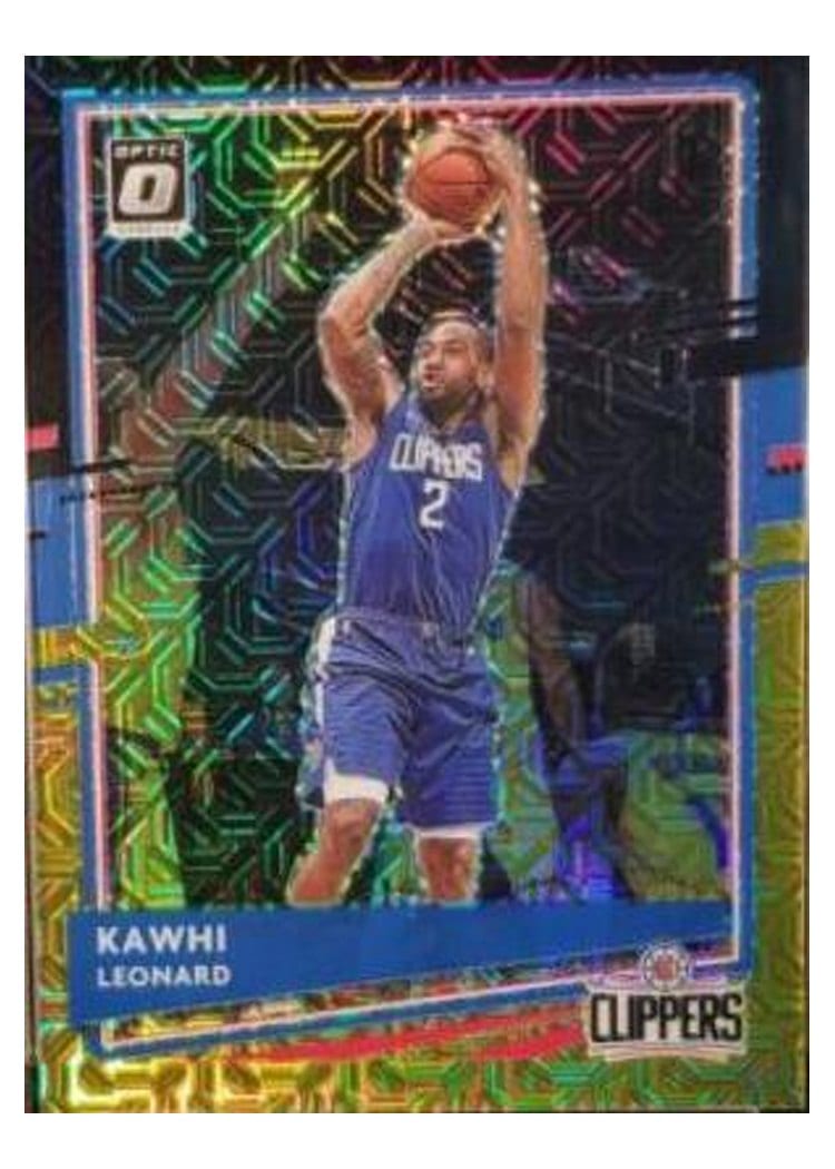 2020-21 Donruss Optic Base Set Kawhi Leonard #125 card