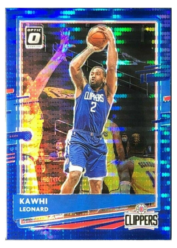 2020-21 Donruss Optic Base Set Kawhi Leonard #125 card