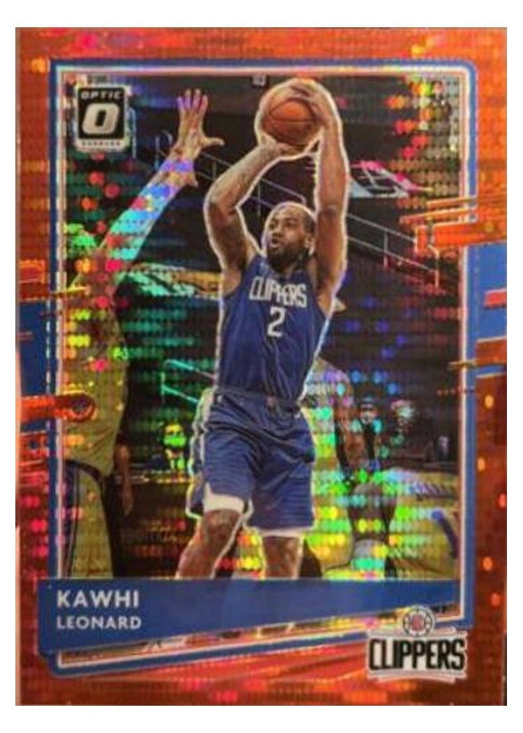 2020-21 Donruss Optic Base Set Kawhi Leonard #125 card