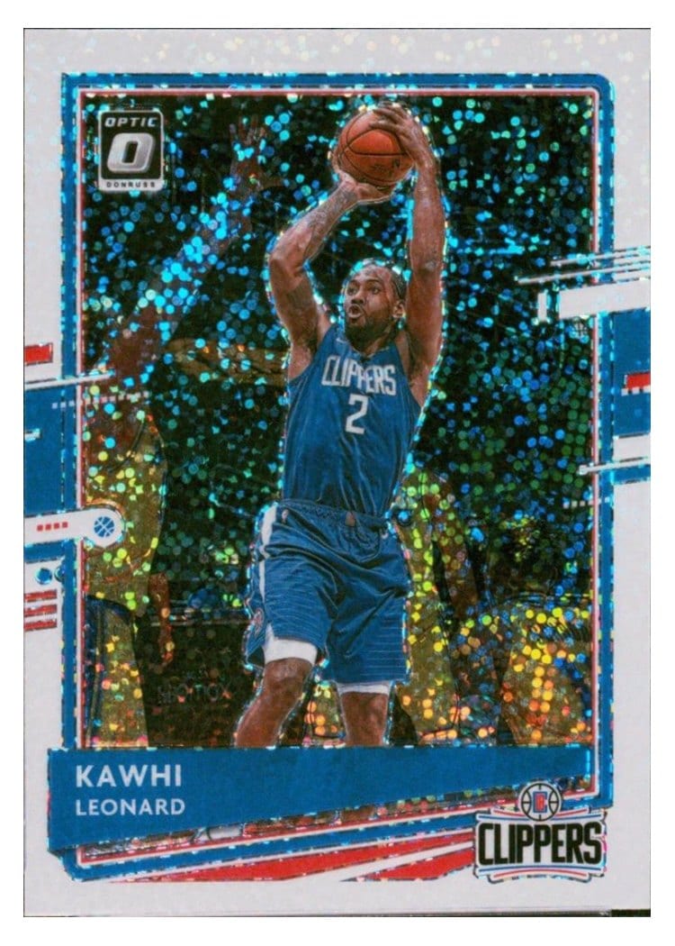 2020-21 Donruss Optic Base Set Kawhi Leonard #125 card