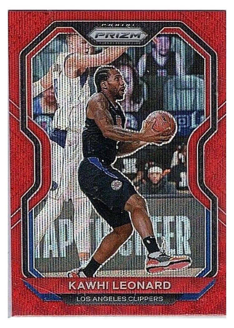 2020-21 Panini Prizm Base Set Kawhi Leonard #209 card