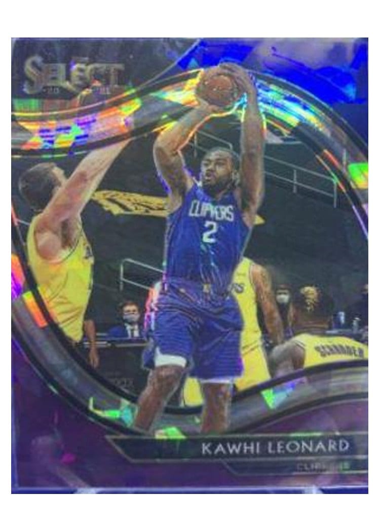 2020-21 Panini Select Base Set Kawhi Leonard #208 card