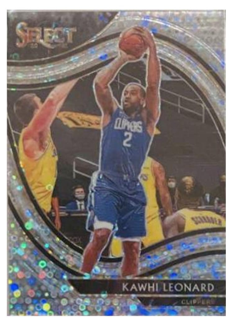 2020-21 Panini Select Base Set Kawhi Leonard #208 card