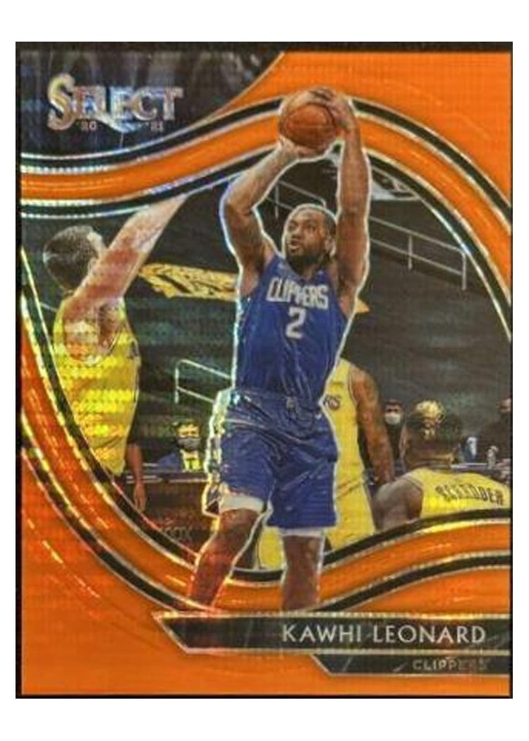 2020-21 Panini Select Base Set Kawhi Leonard #208 card