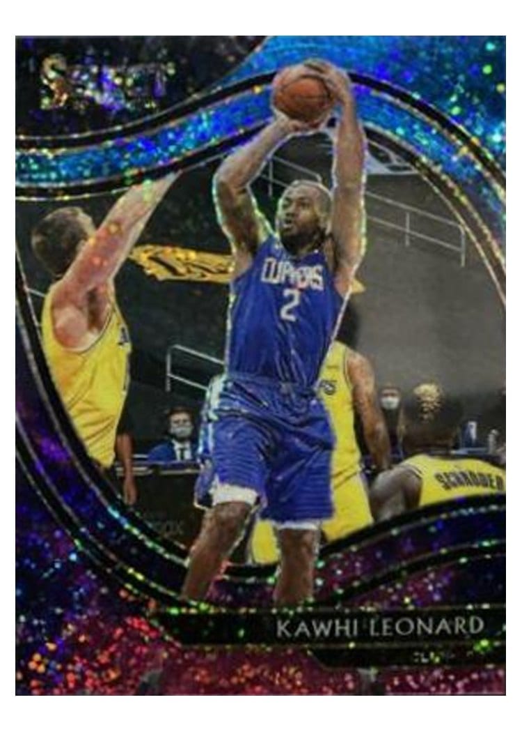 2020-21 Panini Select Base Set Kawhi Leonard #208 card
