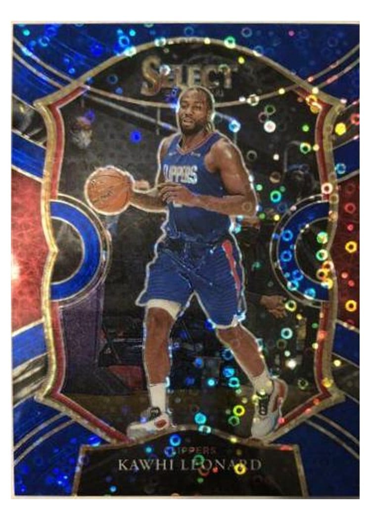 2020-21 Panini Select Base Set Kawhi Leonard #37 card