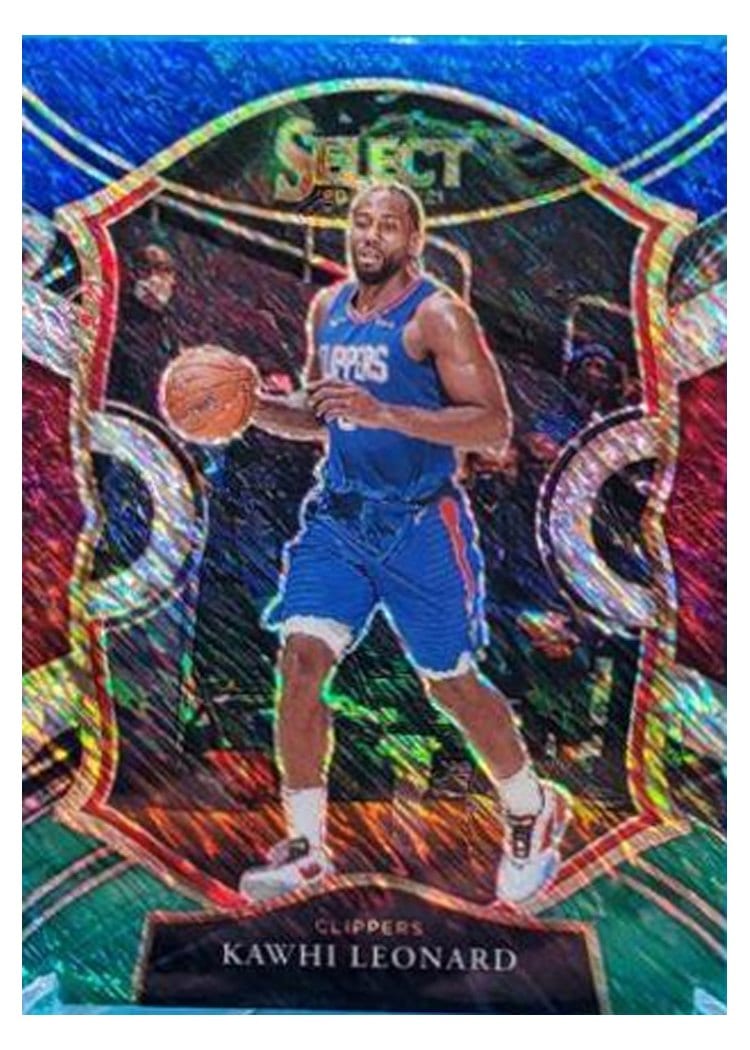2020-21 Panini Select Base Set Kawhi Leonard #37 card