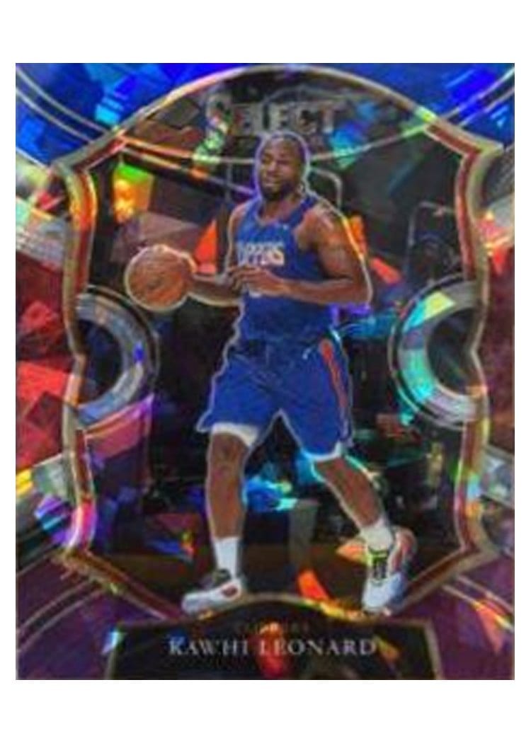 2020-21 Panini Select Base Set Kawhi Leonard #37 card