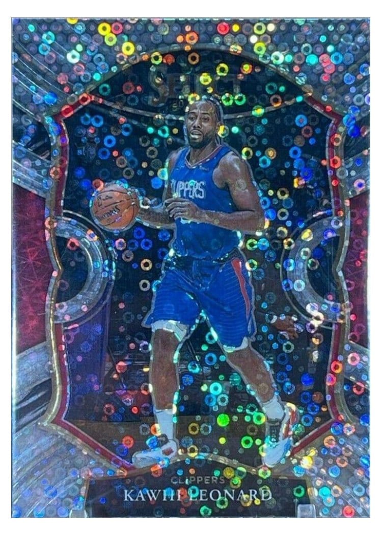 2020-21 Panini Select Base Set Kawhi Leonard #37 card