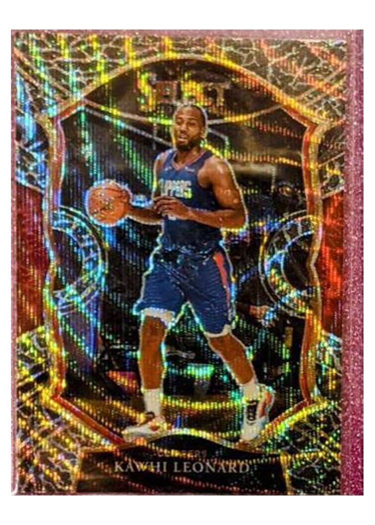 2020-21 Panini Select Base Set Kawhi Leonard #37 card
