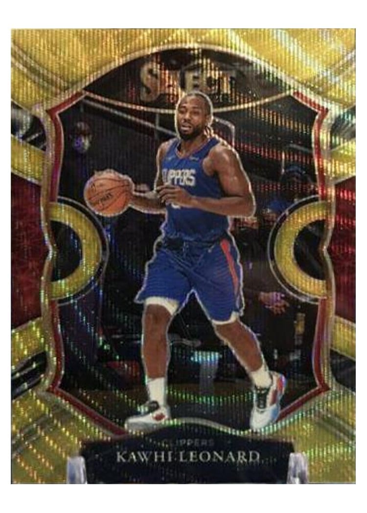 2020-21 Panini Select Base Set Kawhi Leonard #37 card