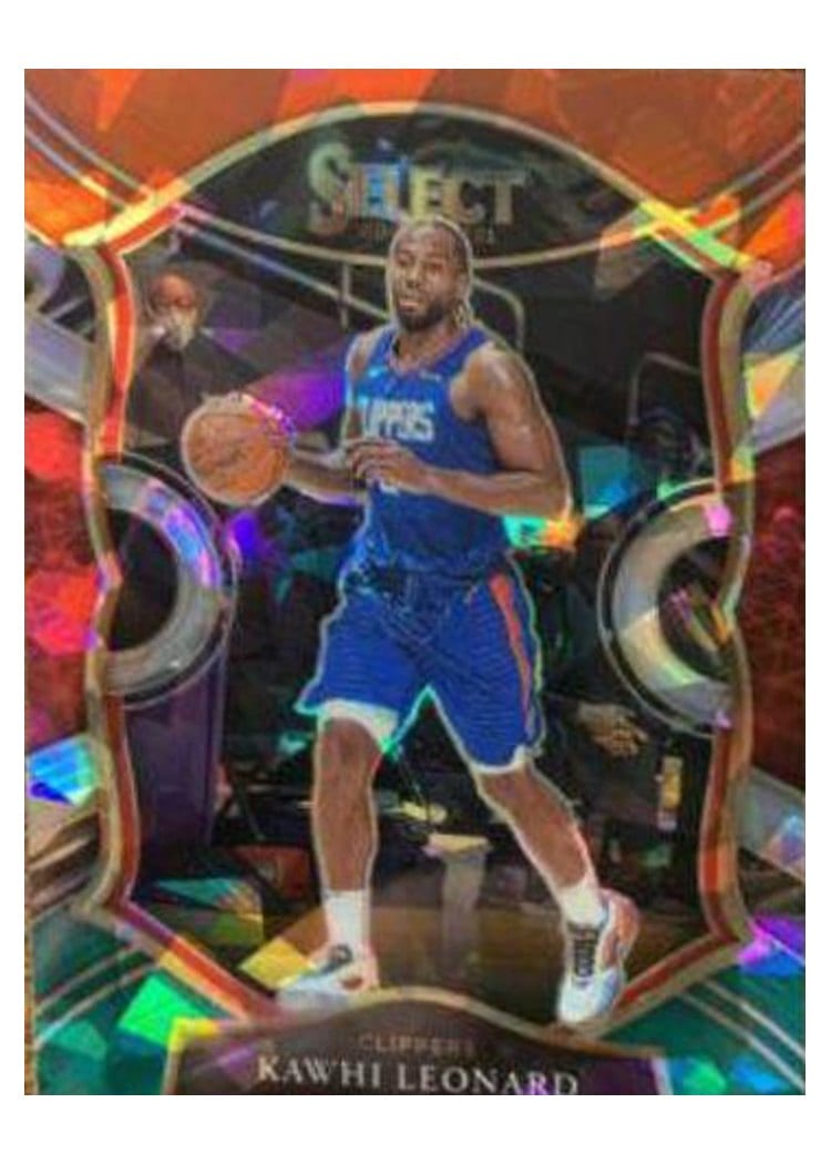 2020-21 Panini Select Base Set Kawhi Leonard #37 card