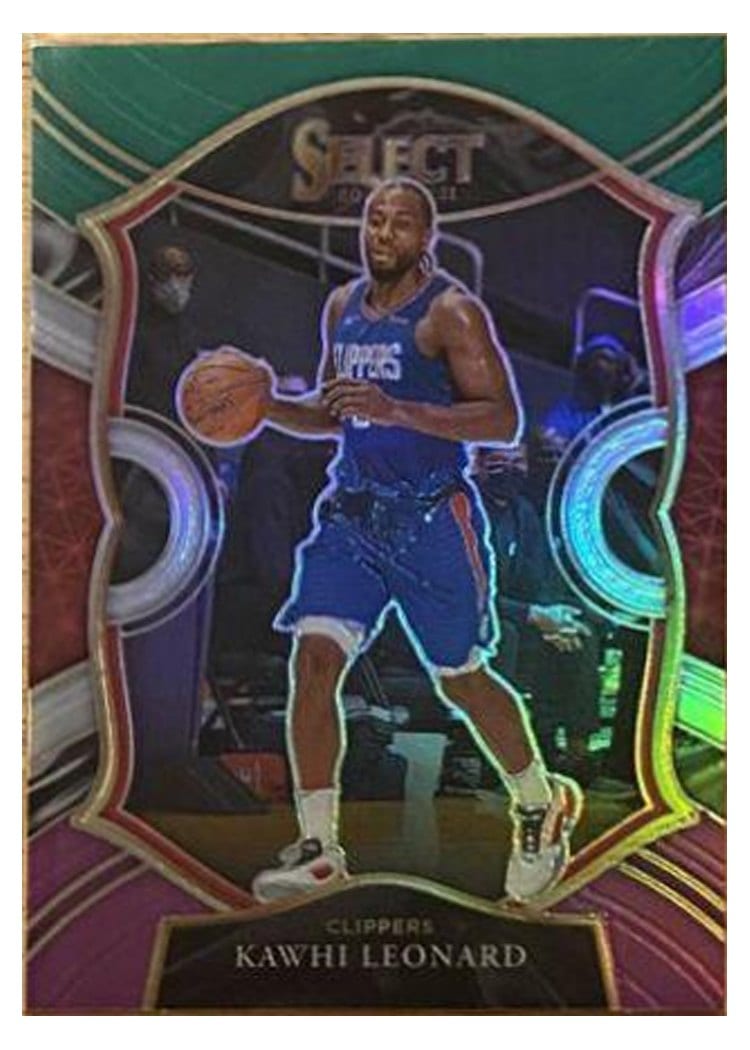 2020-21 Panini Select Base Set Kawhi Leonard #37 card
