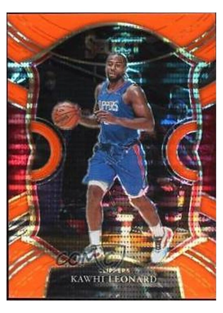 2020-21 Panini Select Base Set Kawhi Leonard #37 card