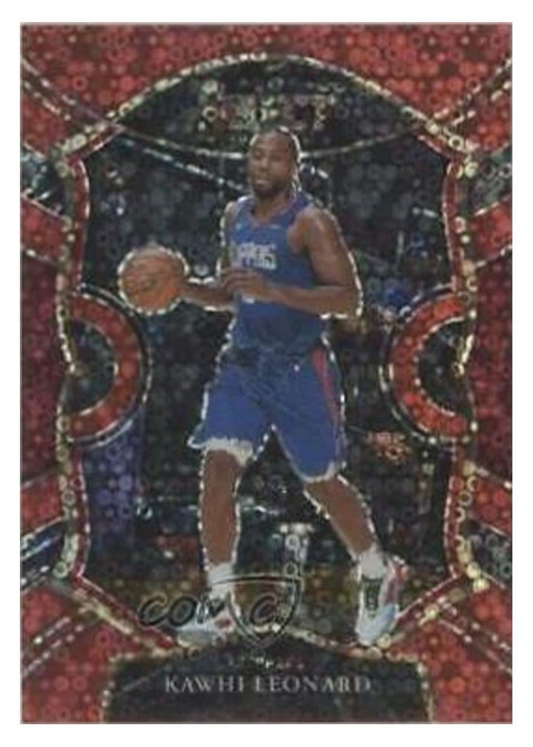 2020-21 Panini Select Base Set Kawhi Leonard #37 card
