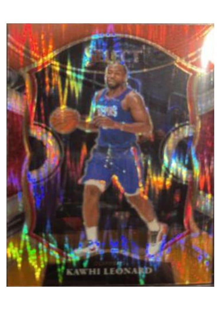 2020-21 Panini Select Base Set Kawhi Leonard #37 card