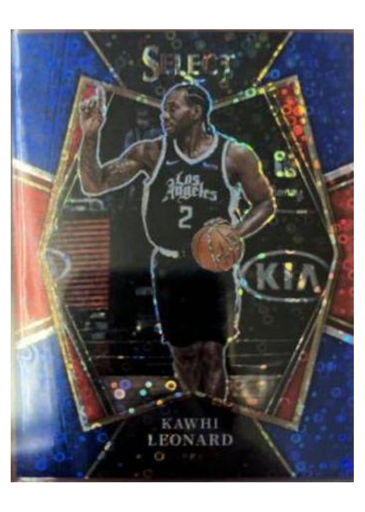 2021-22 Panini Select Base Set Kawhi Leonard #193 card