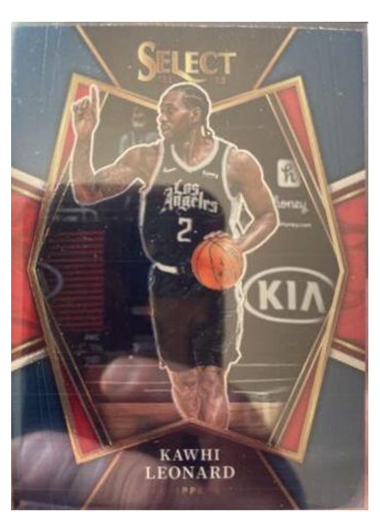 2021-22 Panini Select Base Set Kawhi Leonard #193 card