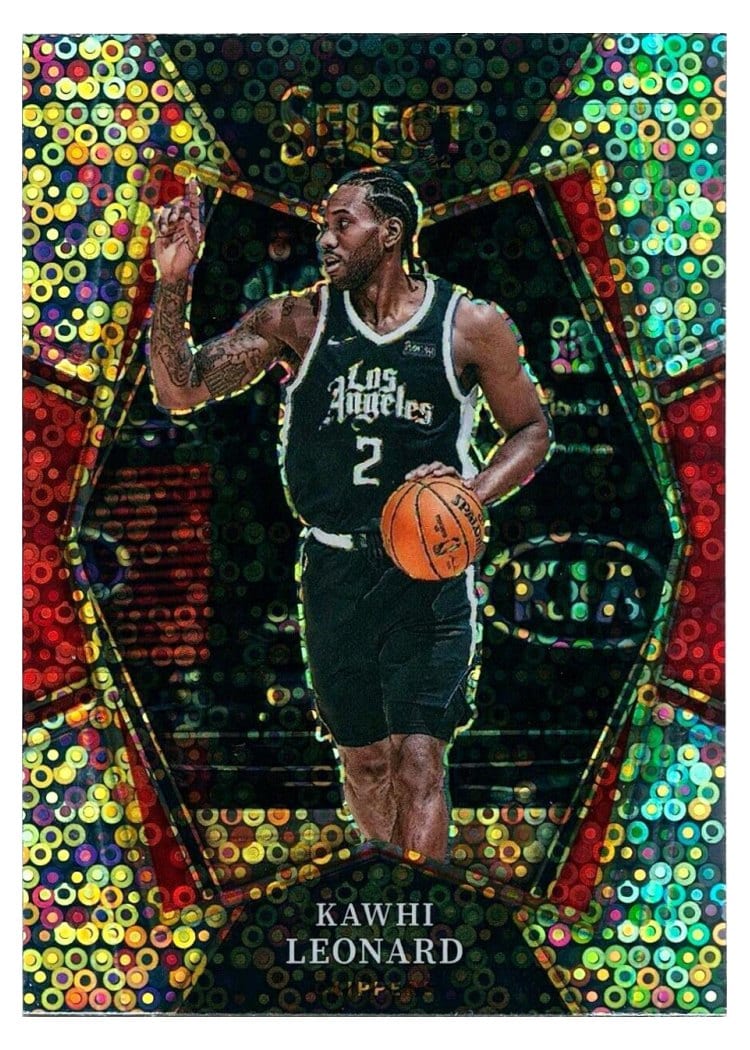 2021-22 Panini Select Base Set Kawhi Leonard #193 card