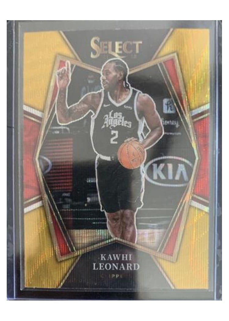 2021-22 Panini Select Base Set Kawhi Leonard #193 card