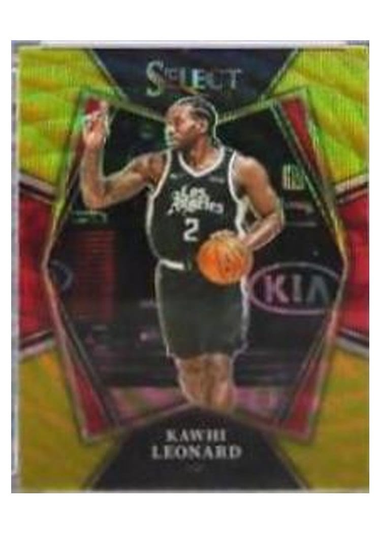 2021-22 Panini Select Base Set Kawhi Leonard #193 card