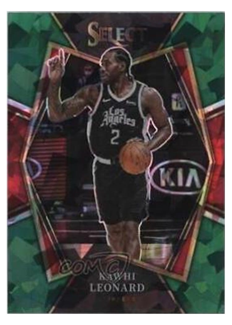 2021-22 Panini Select Base Set Kawhi Leonard #193 card