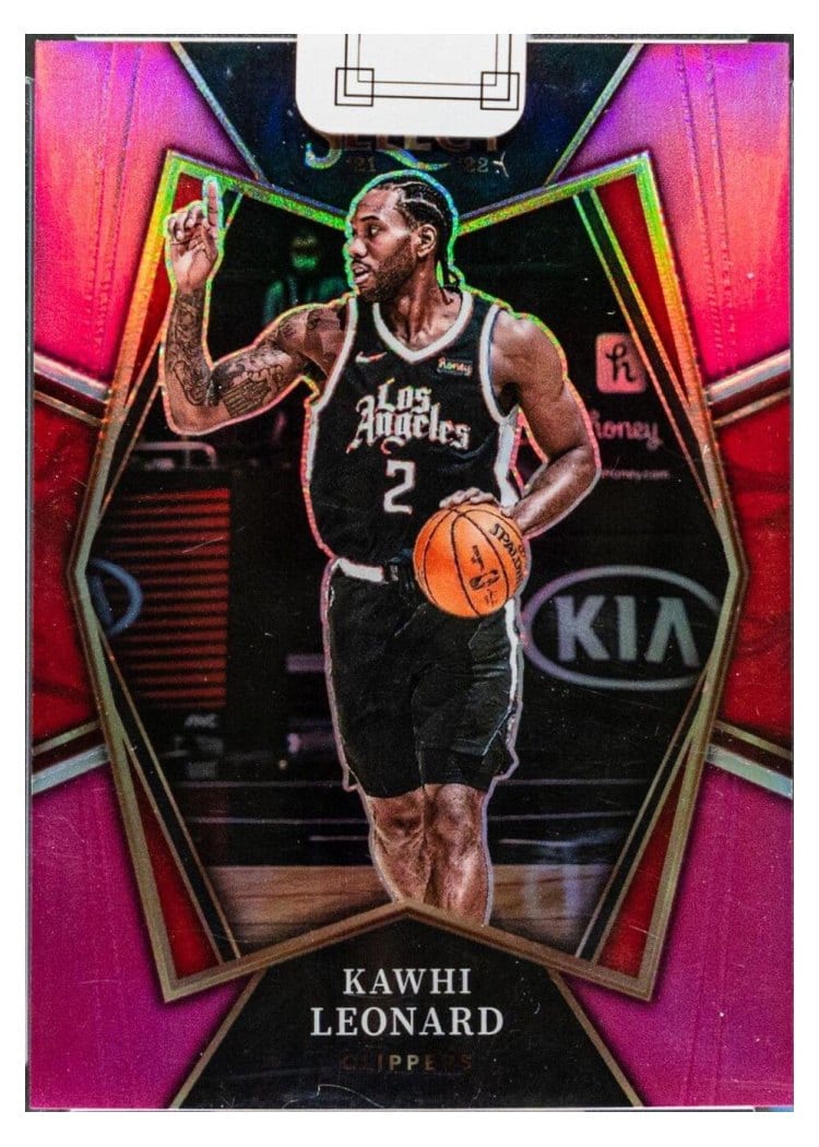 2021-22 Panini Select Base Set Kawhi Leonard #193 card