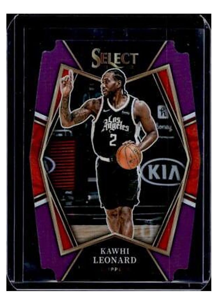 2021-22 Panini Select Base Set Kawhi Leonard #193 card