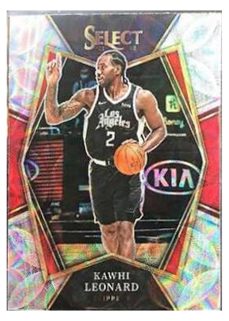 2021-22 Panini Select Base Set Kawhi Leonard #193 card