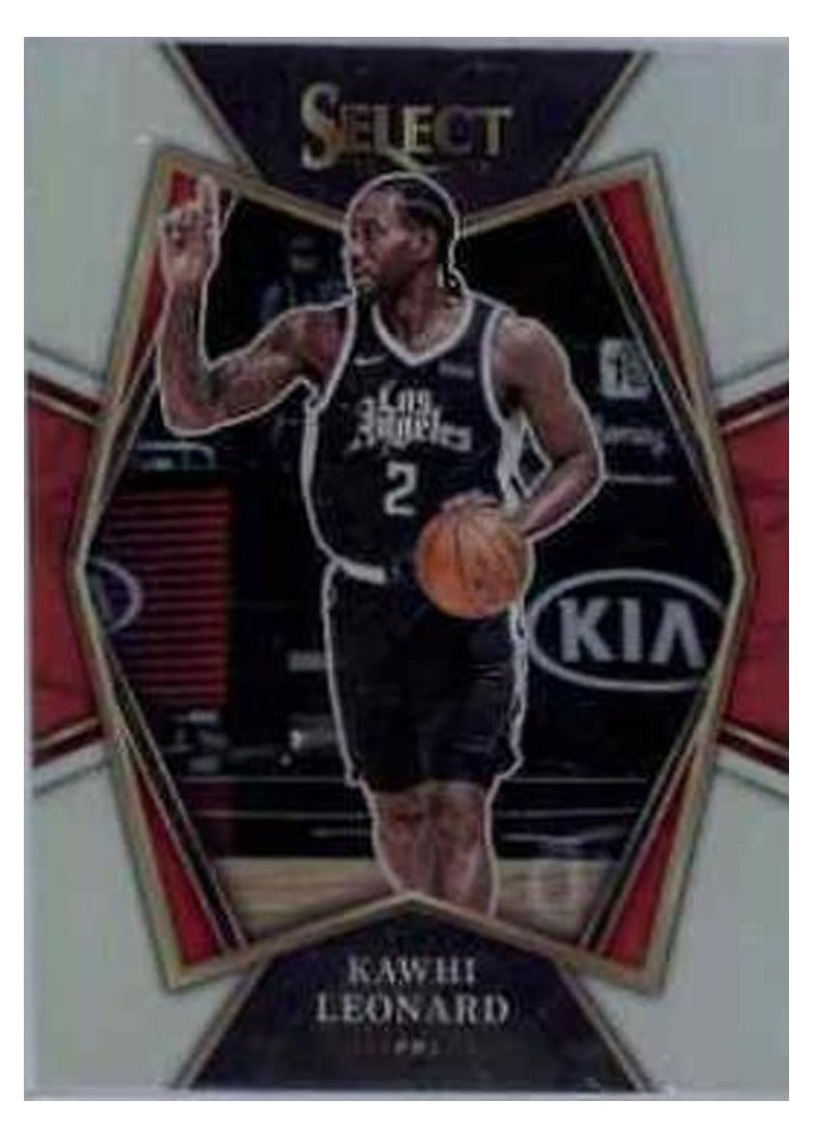 2021-22 Panini Select Base Set Kawhi Leonard #193 card