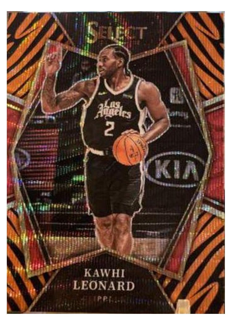 2021-22 Panini Select Base Set Kawhi Leonard #193 card