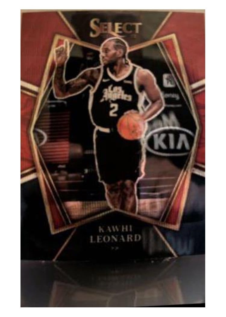 2021-22 Panini Select Base Set Kawhi Leonard #193 card