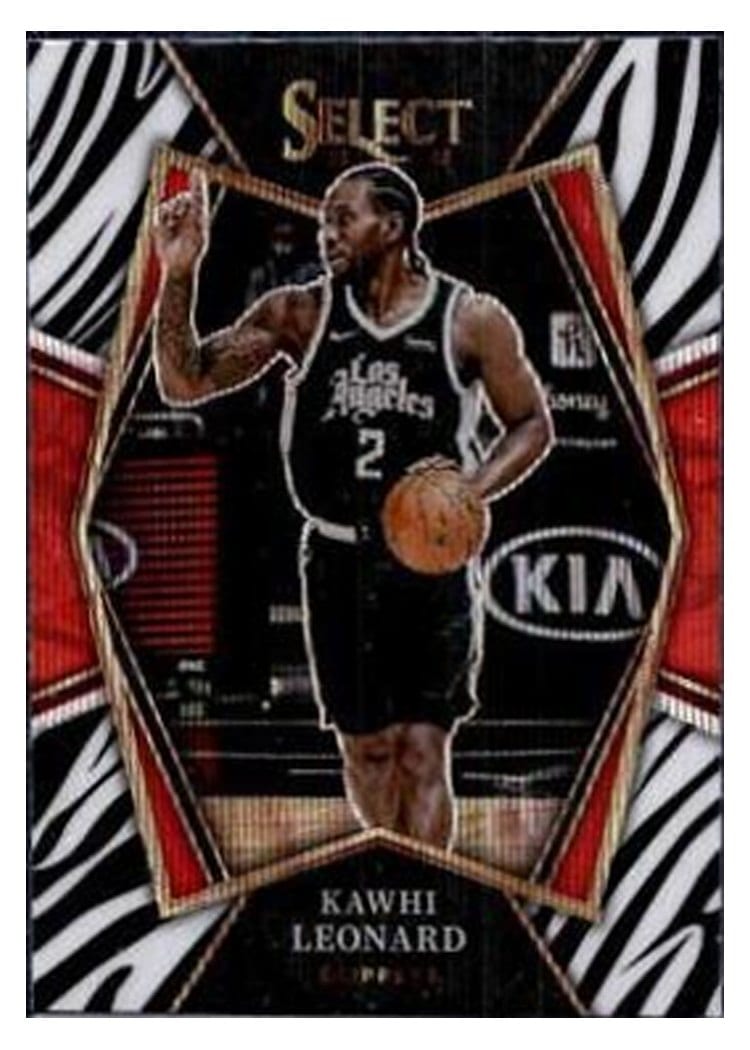 2021-22 Panini Select Base Set Kawhi Leonard #193 card